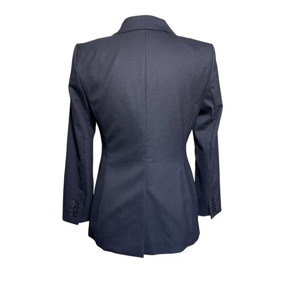 REISS Hartley Preppy Wool Blend Single Button Notched Lapel Blazer - Picture 6 of 6